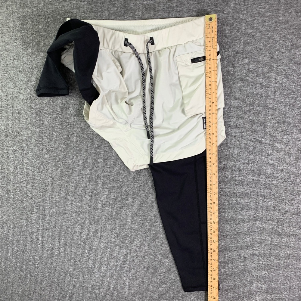 ASRV Shorts Men Small DSG-0688 Liner 2 In 1 Leggings Gym Running Workout - Picture 10 of 13